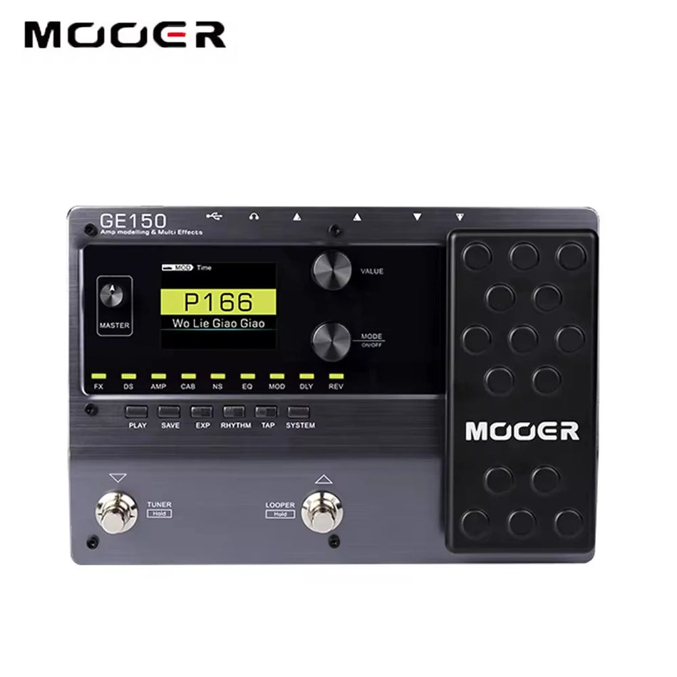 MOOER GE150 &ndash; Ultra Versatile Amp Modeler With 151 Effects
