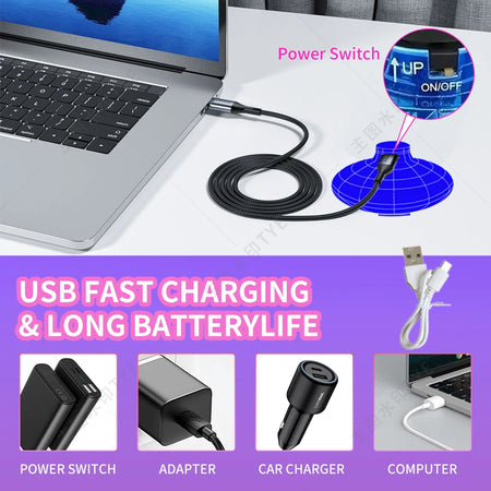 Magical Flying Gyroscope &ndash; Interactive LED Light Show