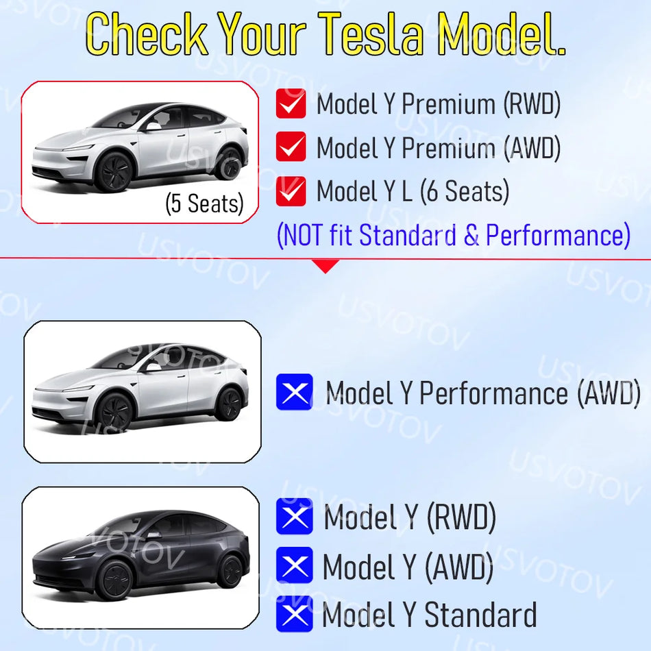 Frontgrill-Gittereinsatz für Tesla Modell Y Juniper 2025 2026