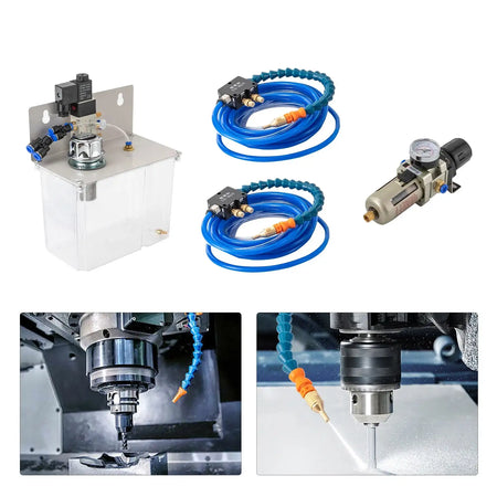 Metal Lathe Tools With Spray Coolant System &ndash; IP65 Safety