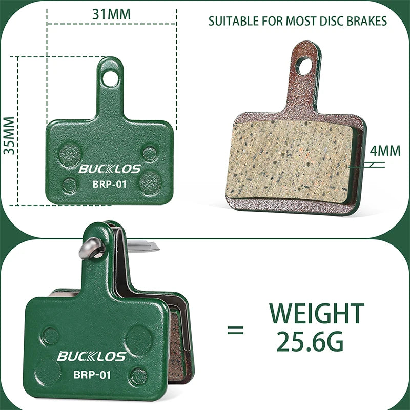 Bucklos Ceramic Disc Brake Pads B01S B05S &ndash; Durable