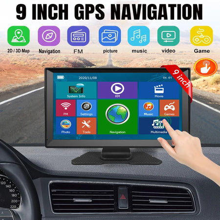 WEEKJOOY 9 Inch GPS Navigation &ndash; Free Update for Europe and North America
