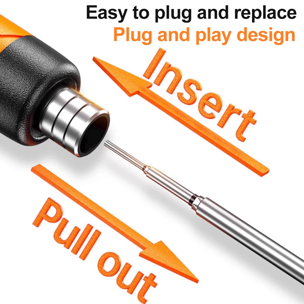 Portable Soldering Iron Kit &ndash; Digital Display Adjustable Temperature