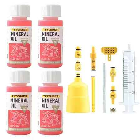 High Performance Bike Brake Mineral Oil &ndash; Shimano Tektro 4Oil 1Simple tool
