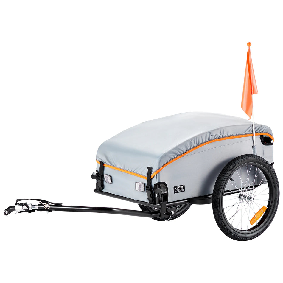 SucceBuy Bike Cargo Trailer Foldable Wagon &ndash; Waterproof