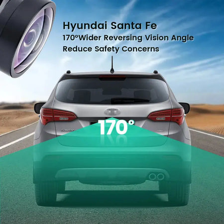 Rear View Reverse Camera 960P For Hyundai Santa Fe 2016 2018 by InterCyprus Trading Ltd