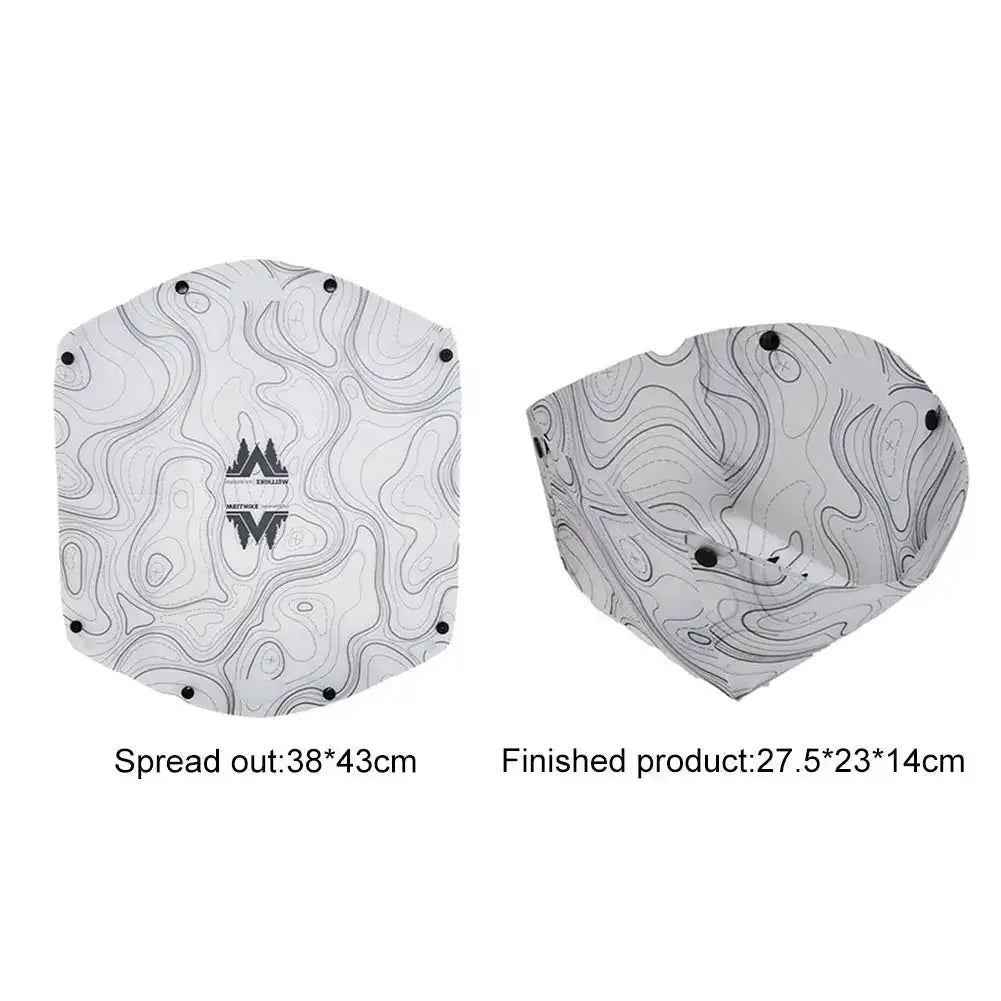 Outdoor Portable Foldable Camping Tableware Food Grade