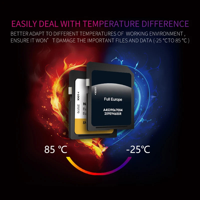 Smart 453 A4539067004 GPS SD Card 2023 &ndash; Full Europe Maps