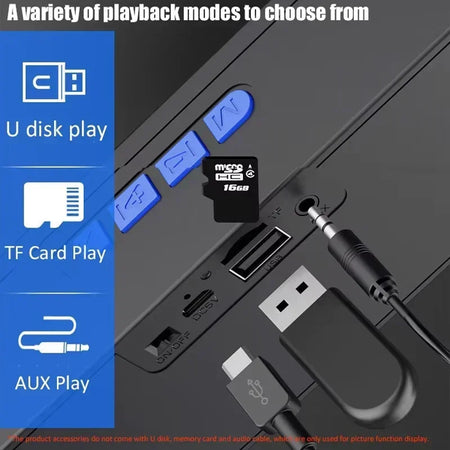 Opansten 2025 Wireless Bluetooth Speaker - With Mic