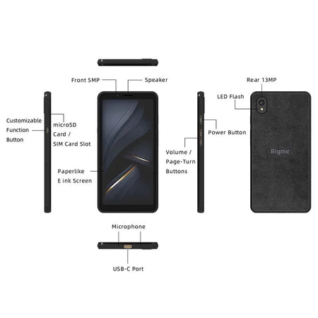 Bigme Hibreak &ndash; Android 11 E Ink Smartphone With Kindle App