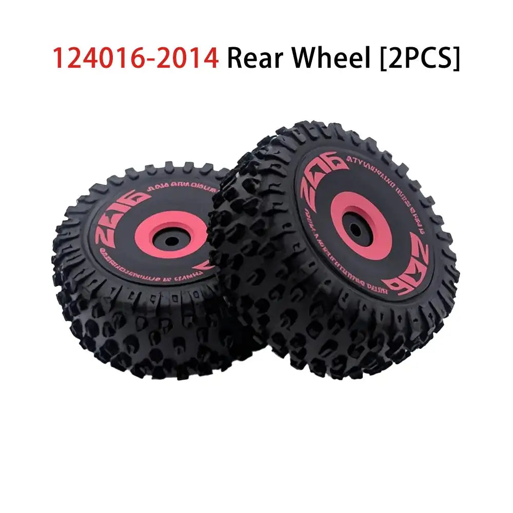 WLtoys RC Car Wheels Original Tires &ndash; OEM Quality Fit 124016 Rear