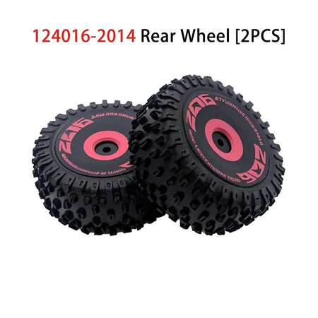 WLtoys RC Car Wheels Original Tires &ndash; OEM Quality Fit 124016 Rear