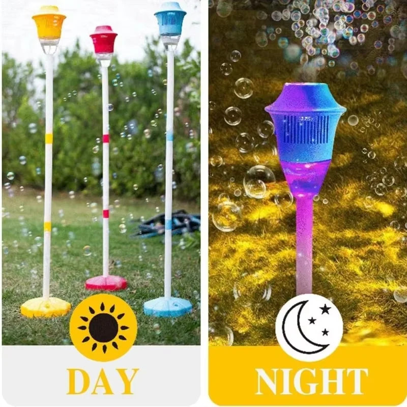 Street Lamp Bubble Machine &ndash; Automatic Fun for Parties