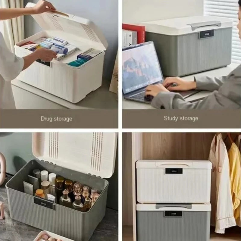 Four Digit Password Lock Safe Box &ndash; Privacy Jewelry Safety