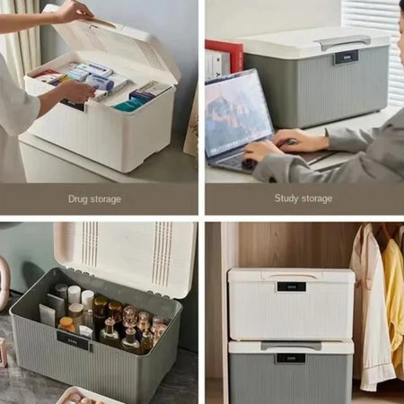 Four Digit Password Lock Safe Box &ndash; Privacy Jewelry Safety