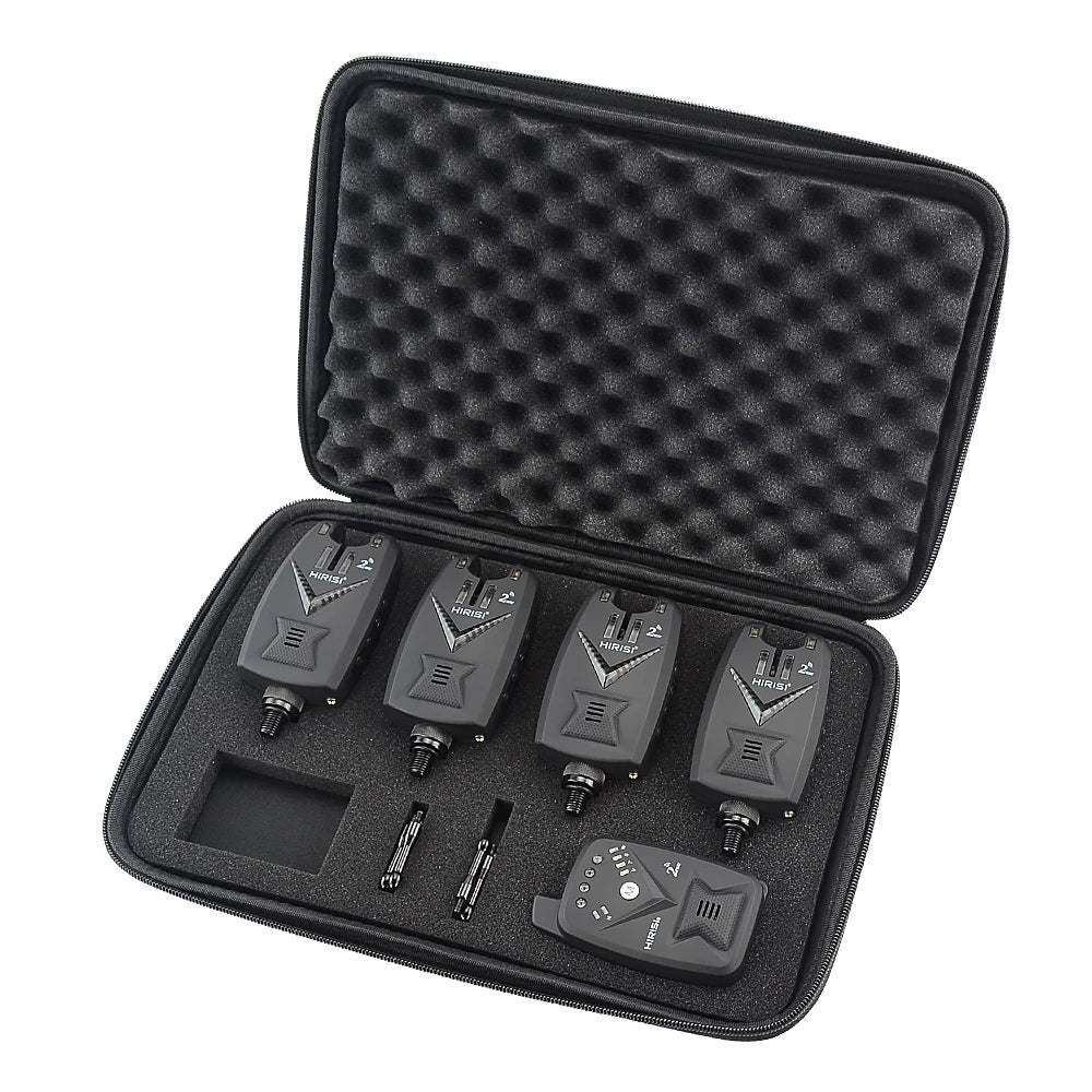 Wireless Carp Fishing Alarm Set S3 with Remote Control and LED Indicators