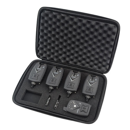 Wireless Carp Fishing Alarm Set S3 with Remote Control and LED Indicators