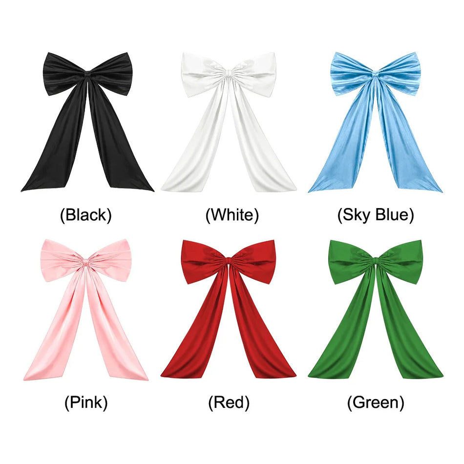 Große Satin Schleifen Wanddekoration für Hochzeiten