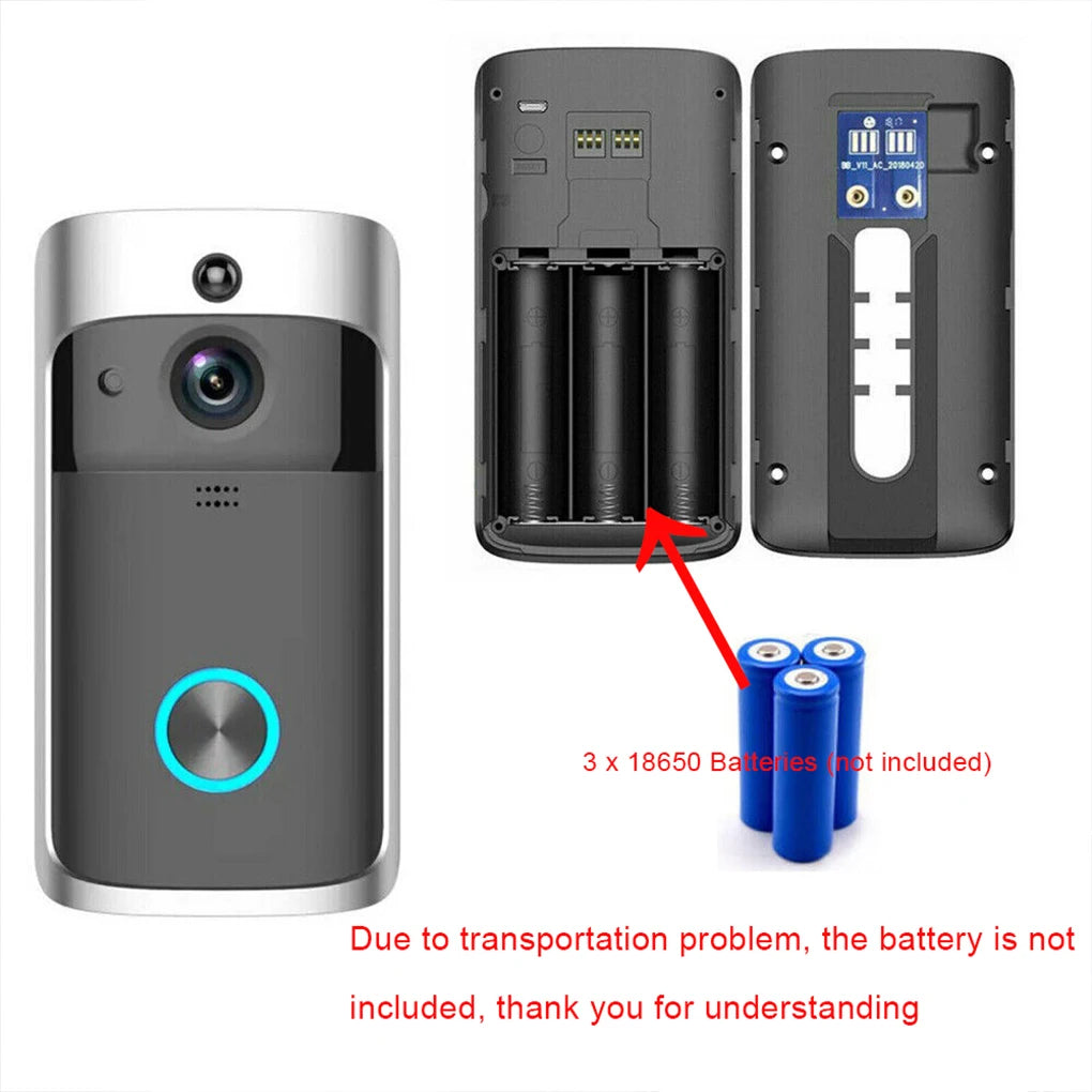 Wireless Visual Doorbell 720P &ndash; Remote Video Intercom