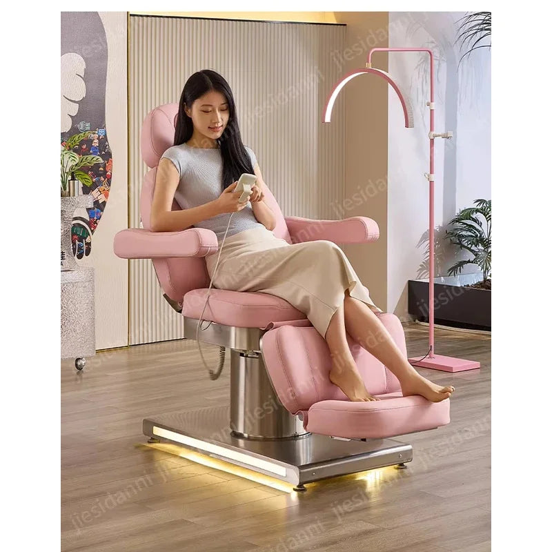 CE Salon Masážní Tetovací Křeslo s Hydraulickým Stoličkem