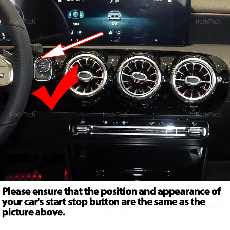 Auto Start Stop Systeem Uitschakel Schakelaar Voor Mercedes Benz CLA C118 X118
