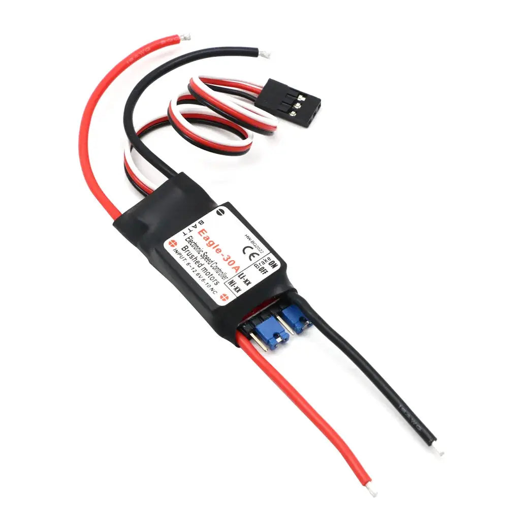 Rc 20A 30A 2-3S 1A/5V BEC Brushed ESC Speed Controller For RC Airplane Plane 370 380 390 280 270 Model Toys by InterCyprus Trading Ltd
