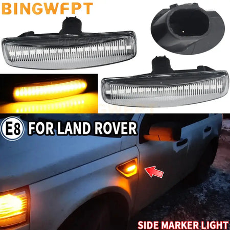 2x NEW Dynamic Blinkers For Land Rover Range Rover Sport Discovery 3 4 Freeland 2 LED Side Fender Mirror Lamp Turn Signal Light by InterCyprus Trading Ltd