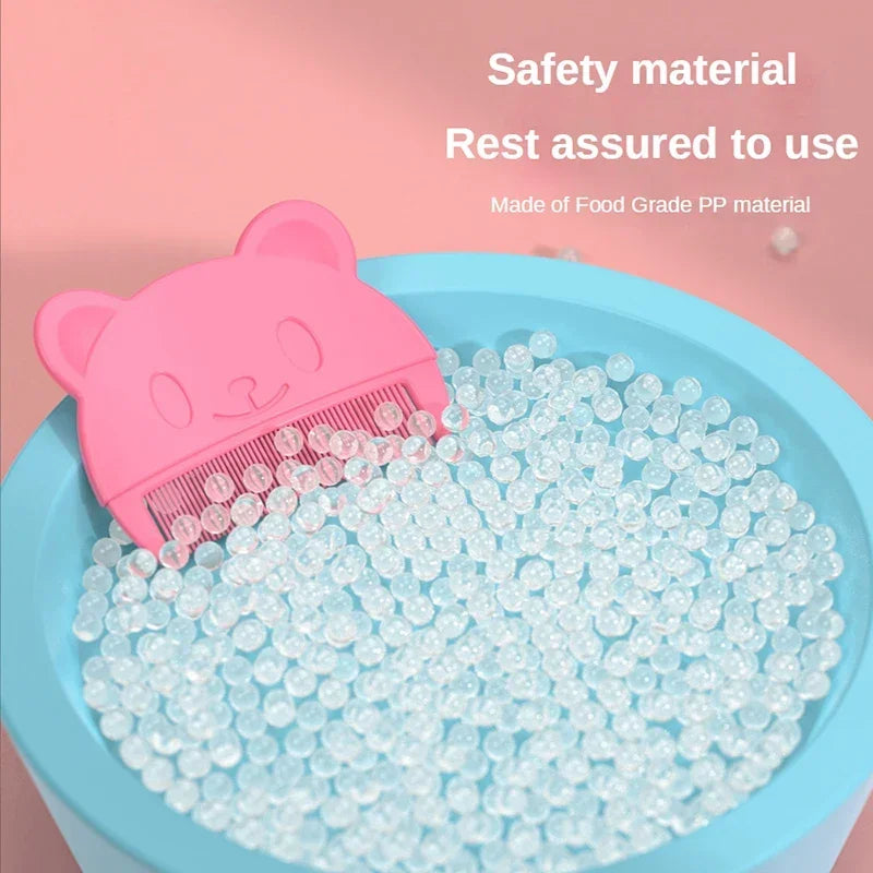 Soft Silicone Baby Comb and Head Massager for Newborns