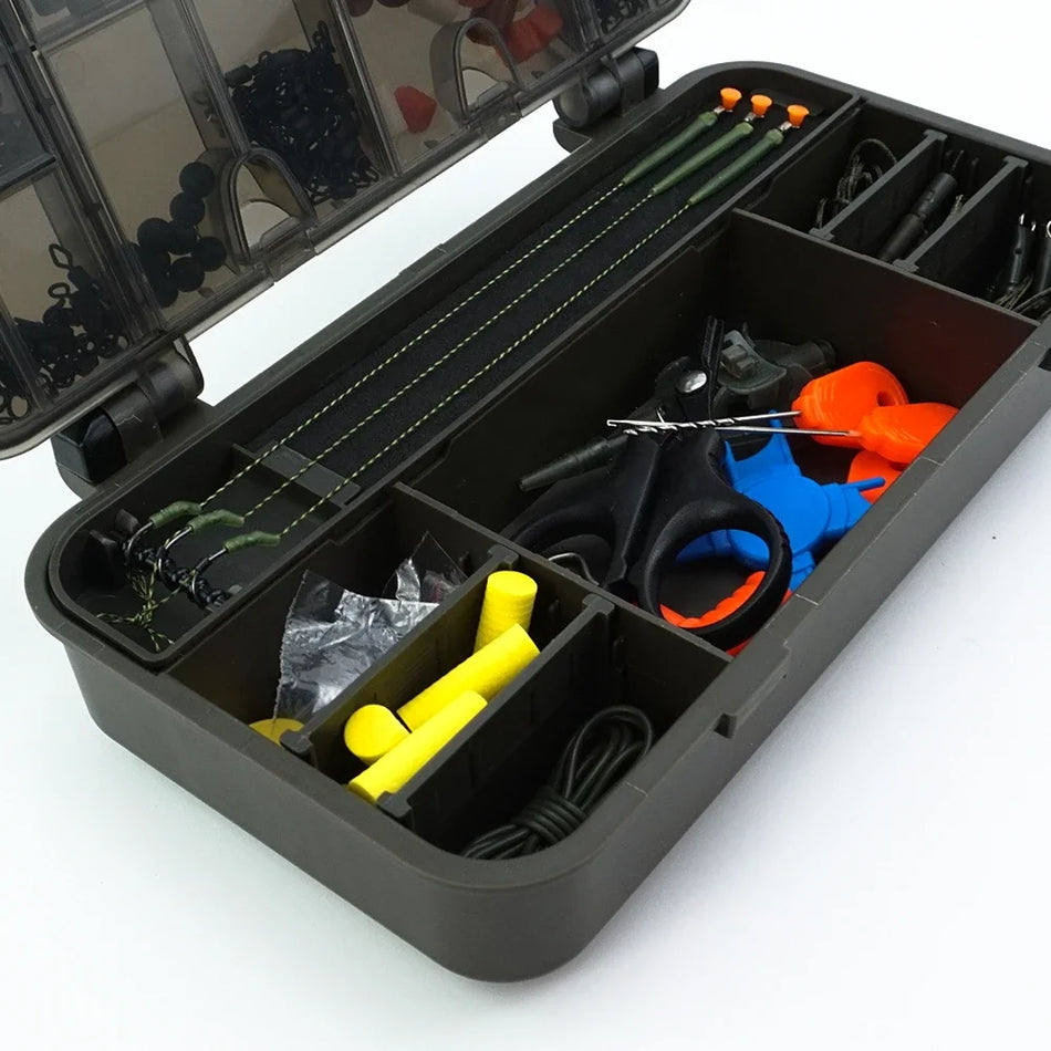 Karpfenangeln Box für Rigs und Zubehör Tackle Box W501