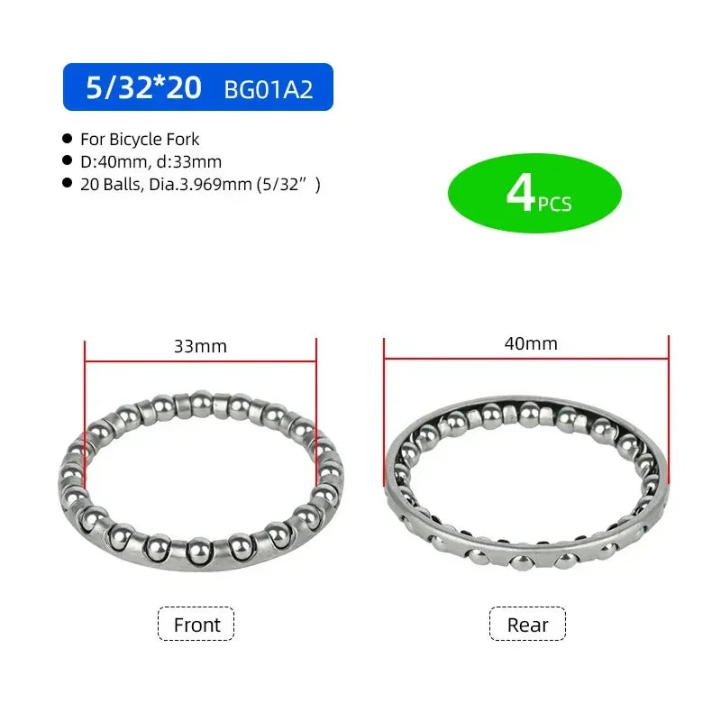 DEEMOUNT 4pcs Ball Retainers &ndash; Durable Heat Treated Carbon Steel BG02A2 4pcs / CHINA