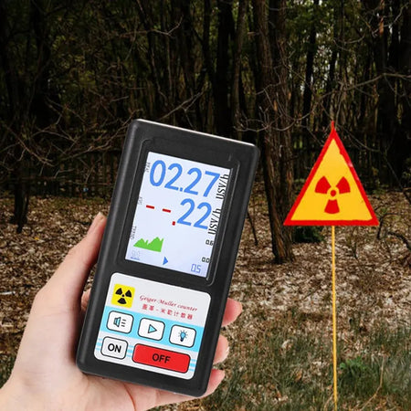 BR-6 Geiger Counter &ndash; Nuclear Radiation Detector | Personal Dosimeter | LCD Display
