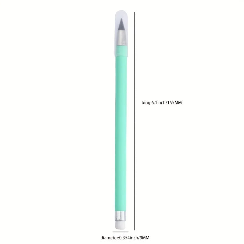 Eternal Macaron Mechanical Pencil with No Sharpening, Breakage-Resistant Plastic