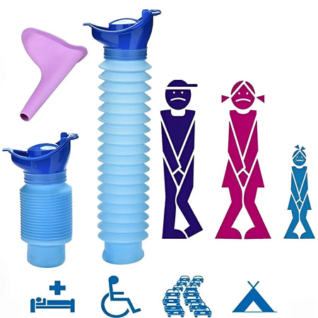 750ml Mini Toilet For Travel &ndash; Ultra Portable Urinal