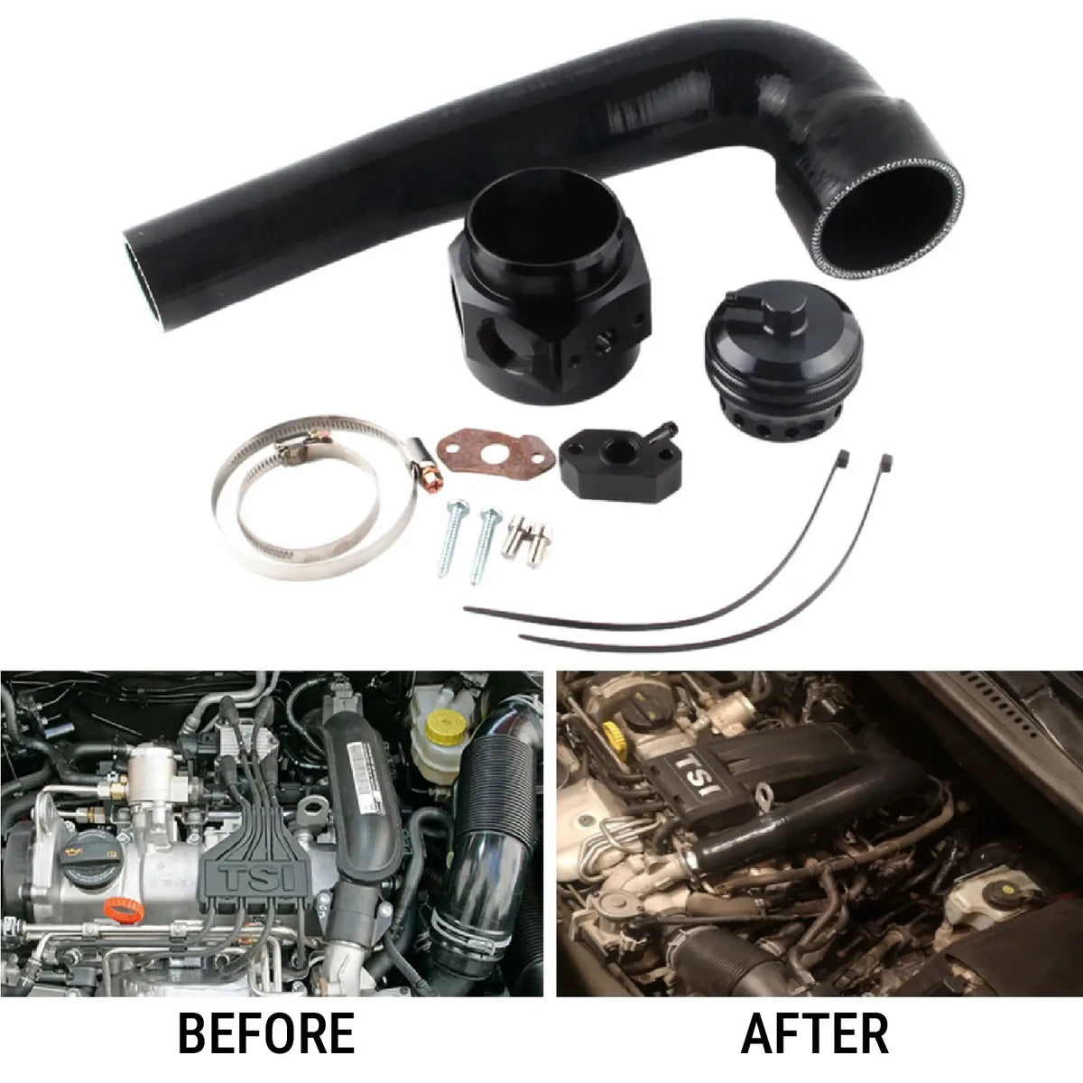 PIKBUK Turbo Dump Blow Off Valve For Audi A3 Vw Polo Seat Ibiza Skoda Fabia 1.2 Tsi Upto 2014 by InterCyprus Trading Ltd
