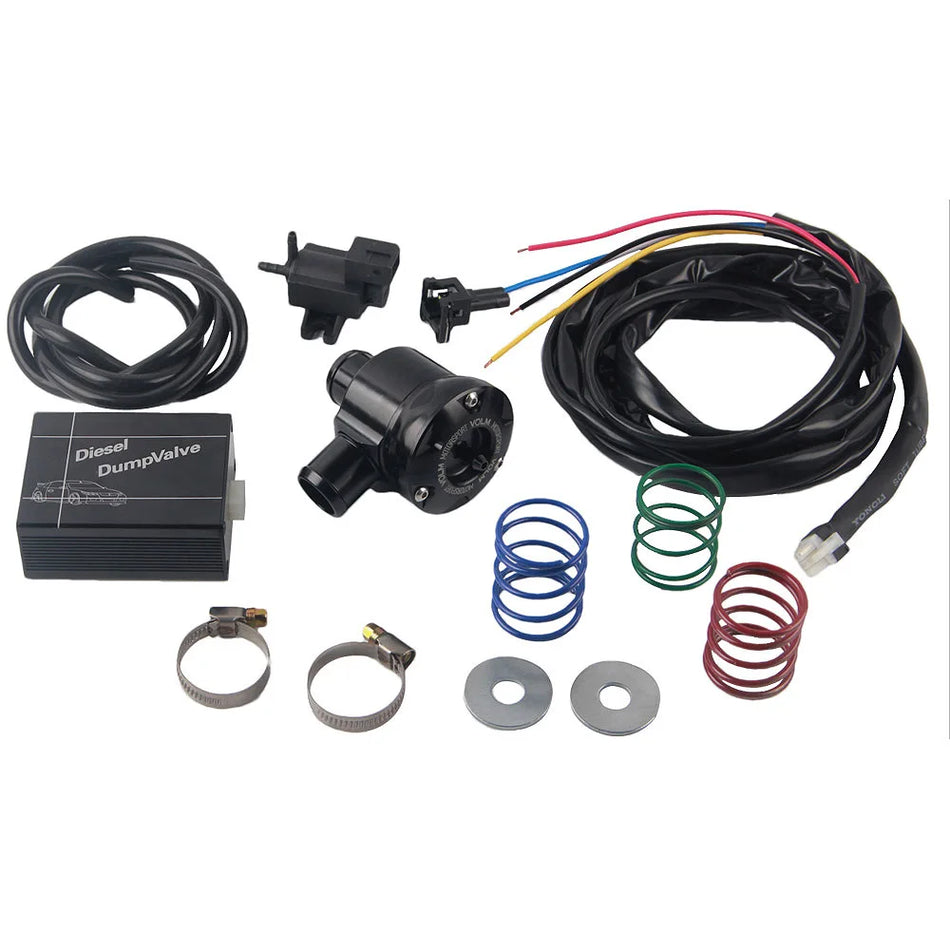 Turbo Diesel Blow Off Ventil Kit Digitech 3-Dump Rückführung Aluminium