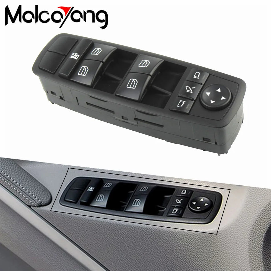 Interruptor de ventana eléctrica delantero izquierdo para Mercedes-Benz ML GL W164