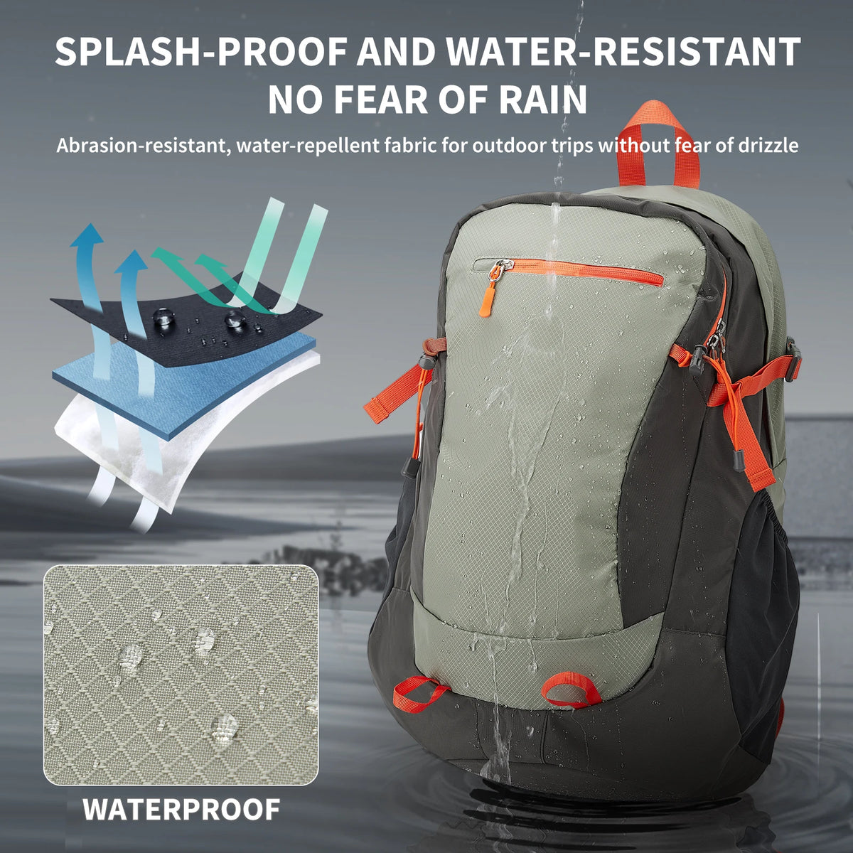 Waterproof Climbing Outdoor Backpack &ndash; 40L Capacity