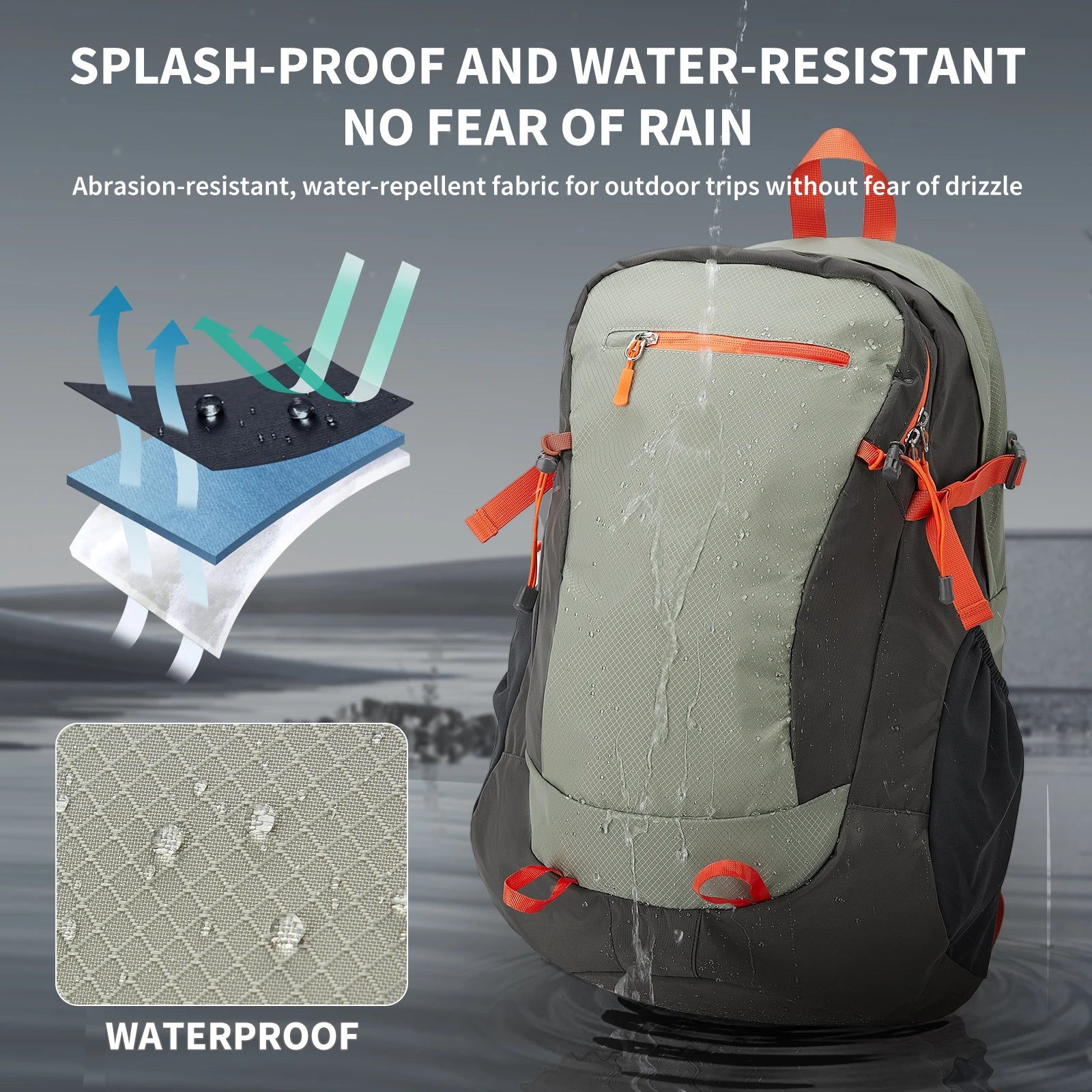 Waterproof Climbing Outdoor Backpack &ndash; 40L Capacity