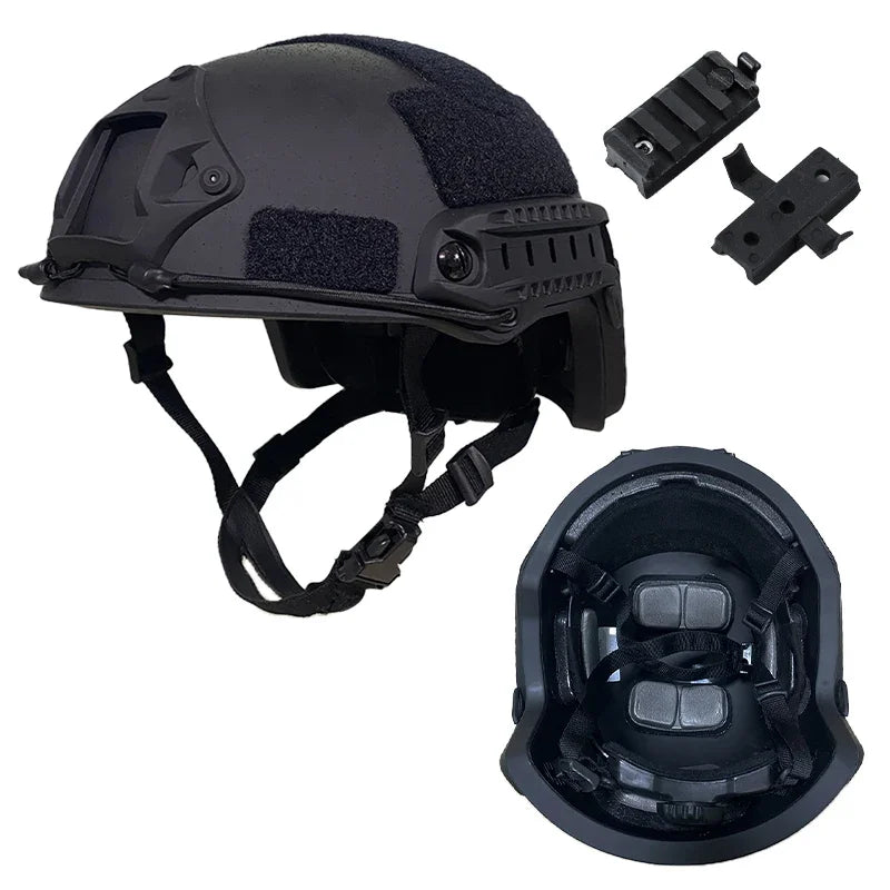 Wendy Ballistic ACH High Cut Helmet &ndash; Ultra Lightweight Black-FAST