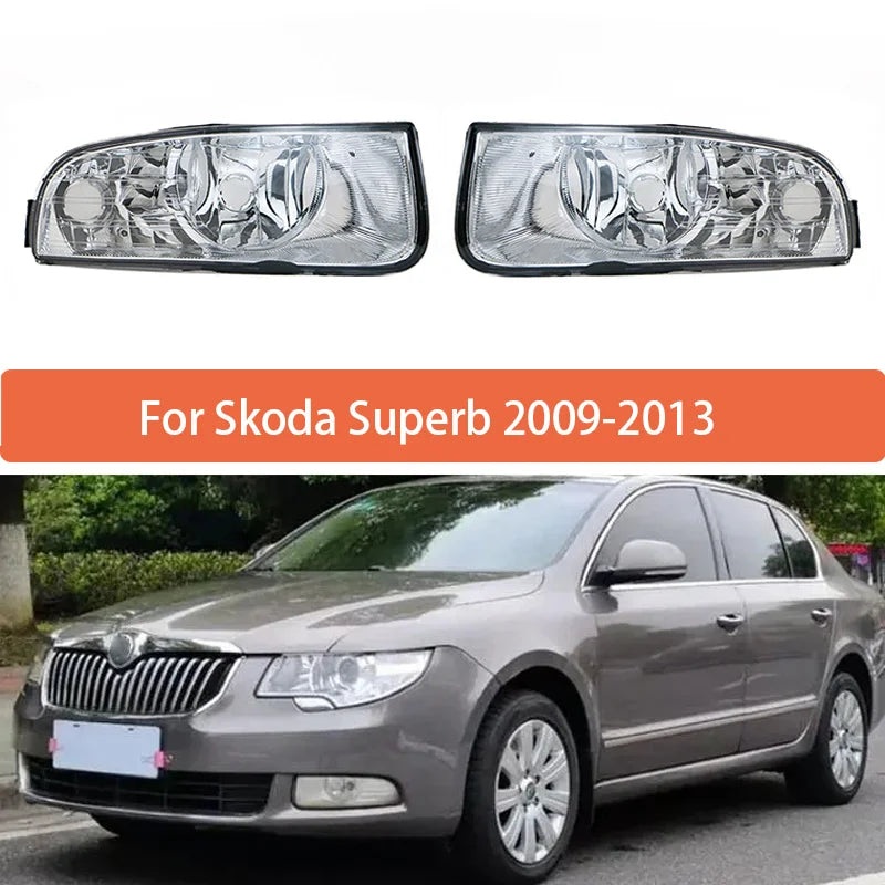 ABS Fog Lamp Assembly Without Bulbs For Skoda Superb 3T0941699A