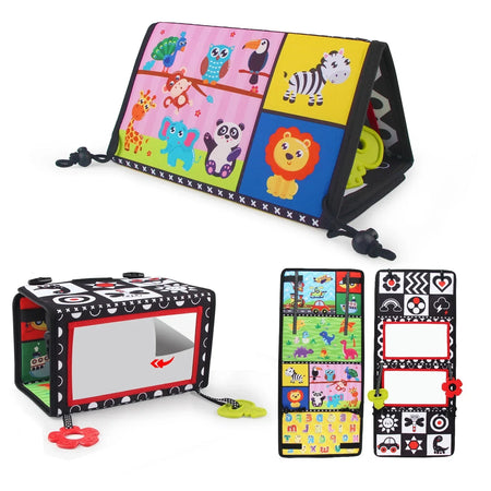 Baby Cloth Book &ndash; Engaging Early Educational Toy E Double Mirror