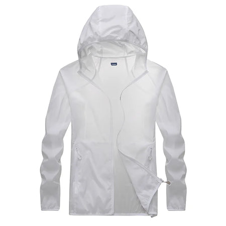 Golf Raincoat Jacket &ndash; Waterproof Quick-Dry Breathable Design White Woman / M / CHINA