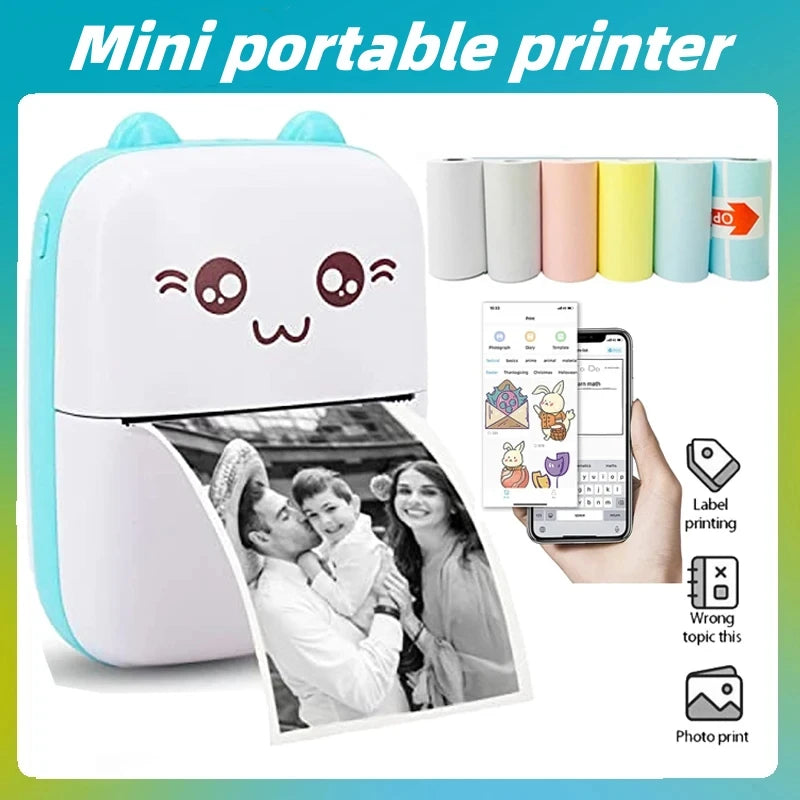 Portable 58mm Thermal Printer &ndash; Bluetooth For Android iOS