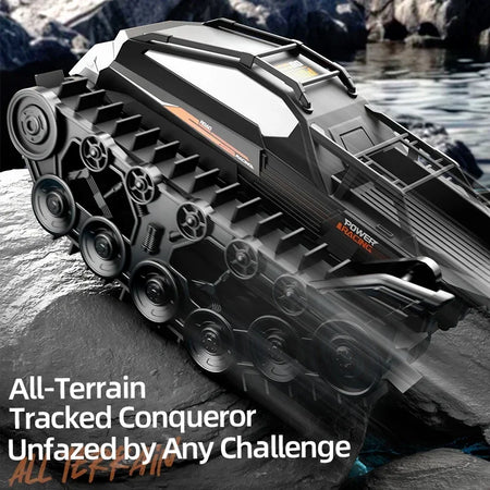 RC Amphibious Tank &ndash; Waterproof All Terrain RC Tank