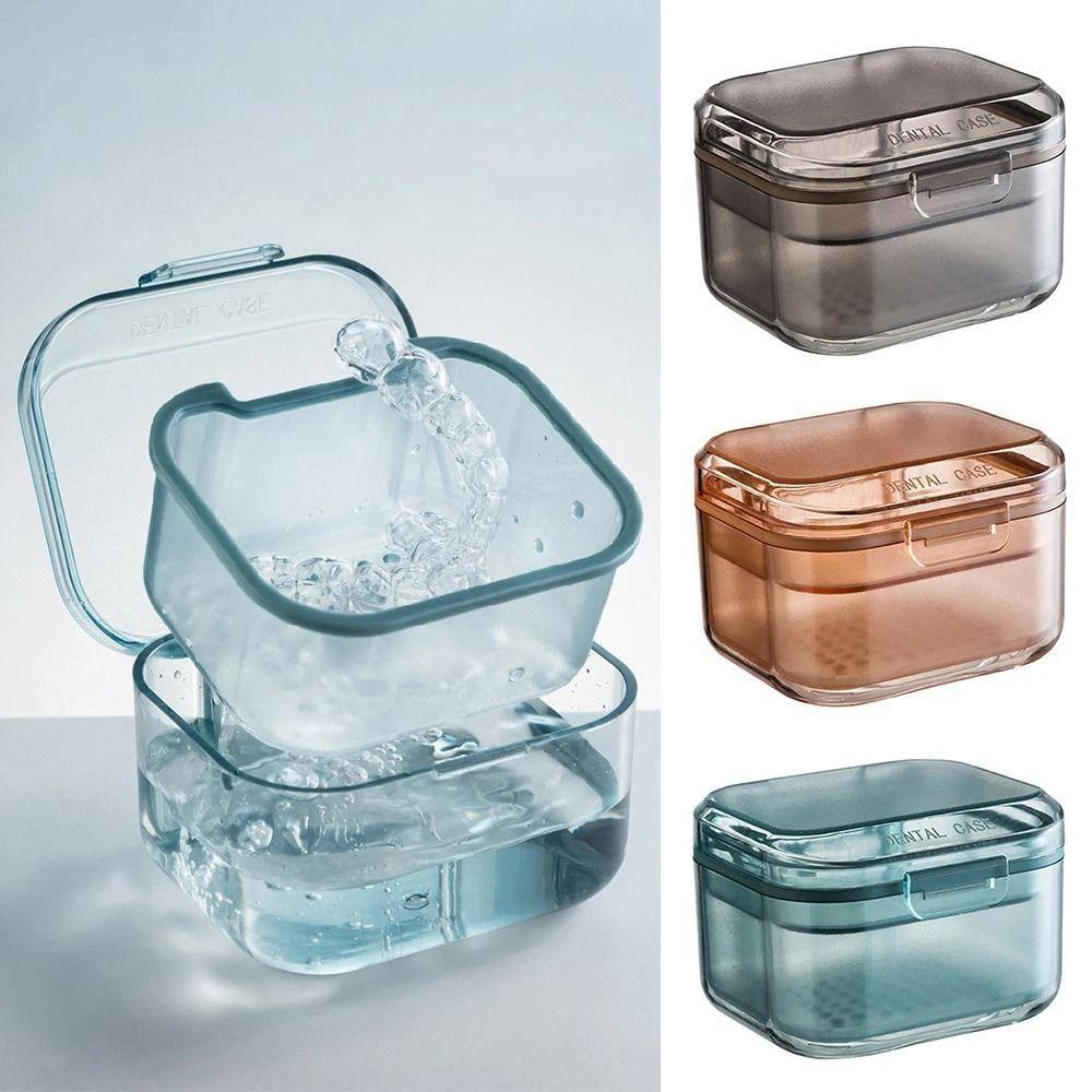 YQQGD Retainer Cleaner Case &ndash; Dishwasher Safe Design