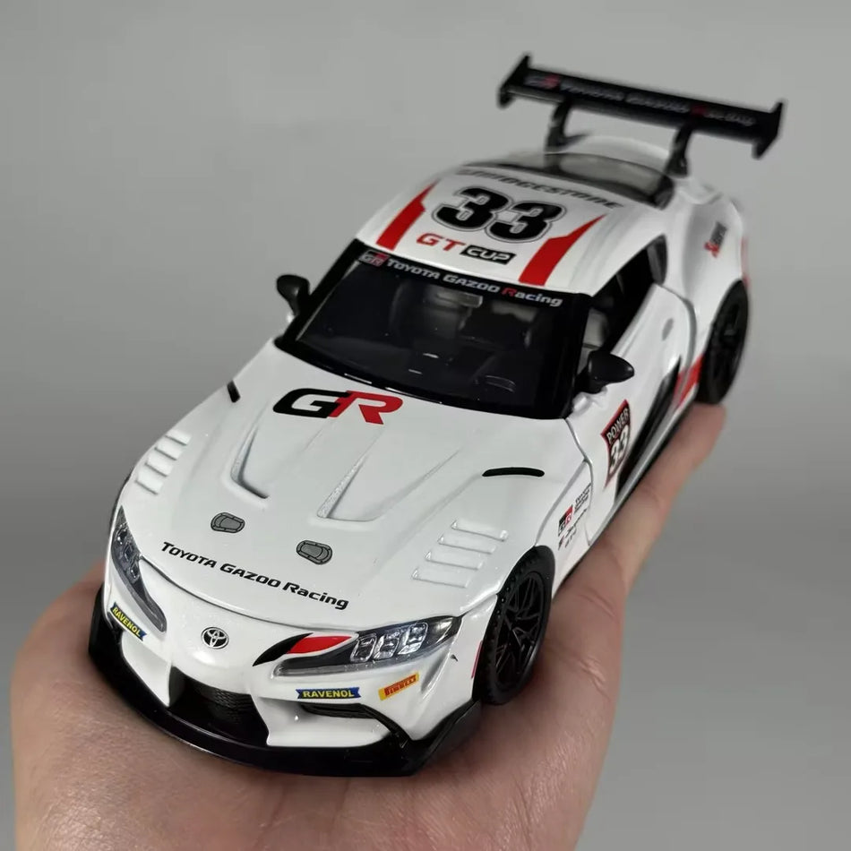 Alloy Diecast Model Car For Toyota Supra GT4 GR Track Version