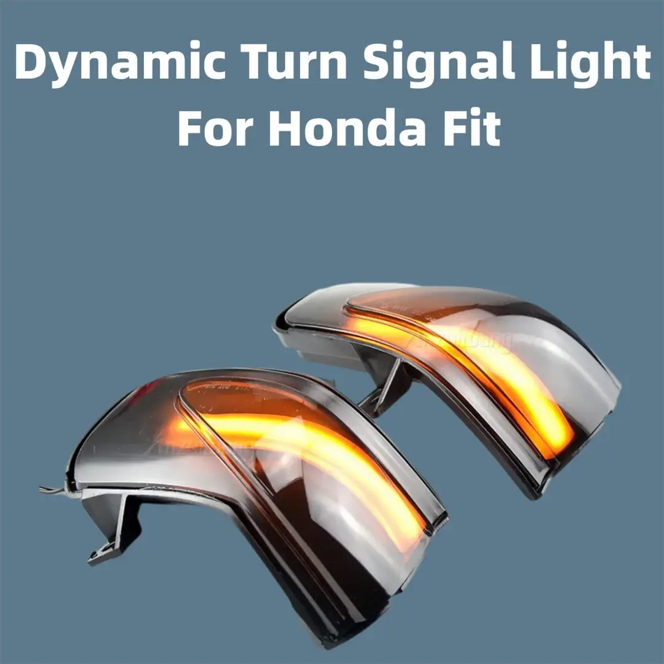 LED Dynamic Turn Signal Lights for Honda Fit Jazz GE 2009-2014 by InterCyprus Trading Ltd