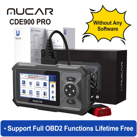 MUCAR CDE900 Pro OBD2 Scanner &ndash; Full System Diagnostics