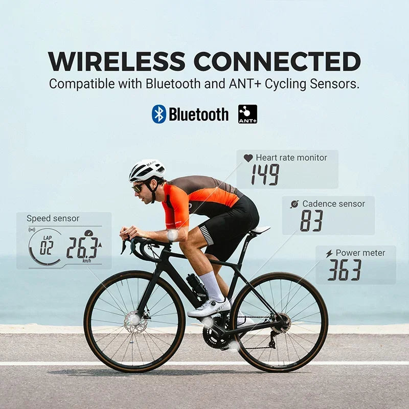 Coospo CS300 &ndash; Large Display Wireless Cycle Speedometer