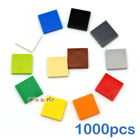 1000Pcs DIY Building Blocks 2x2 Tiles &ndash; Educational Fun